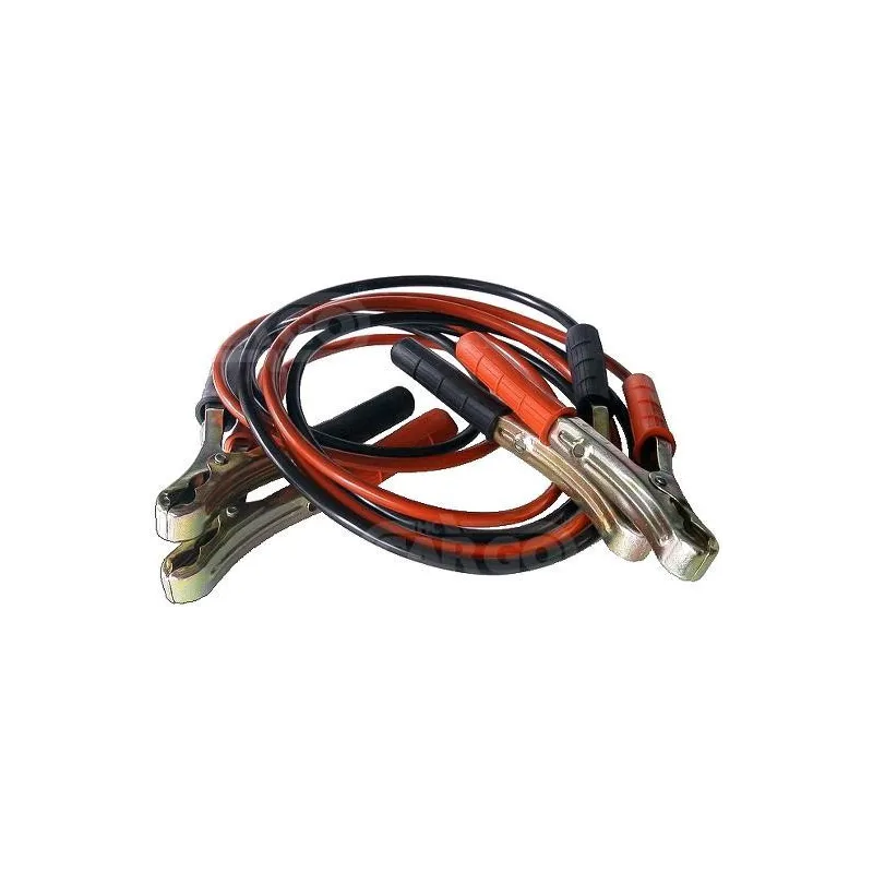 Conjunto de cabos de partida 16mm2 100A (2,5M) Conjunto de cabos de partida 16mm2 100A (2,5M)