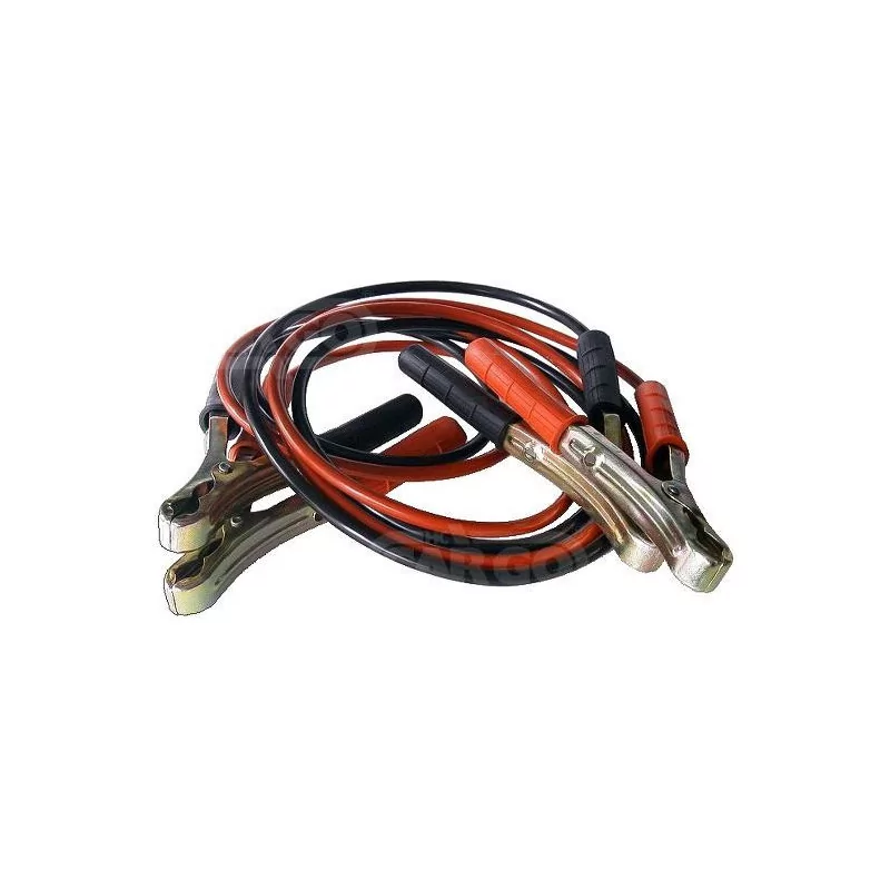 Conjunto de cabos de partida 16mm2 100A (2,5M) Conjunto de cabos de partida 16mm2 100A (2,5M)