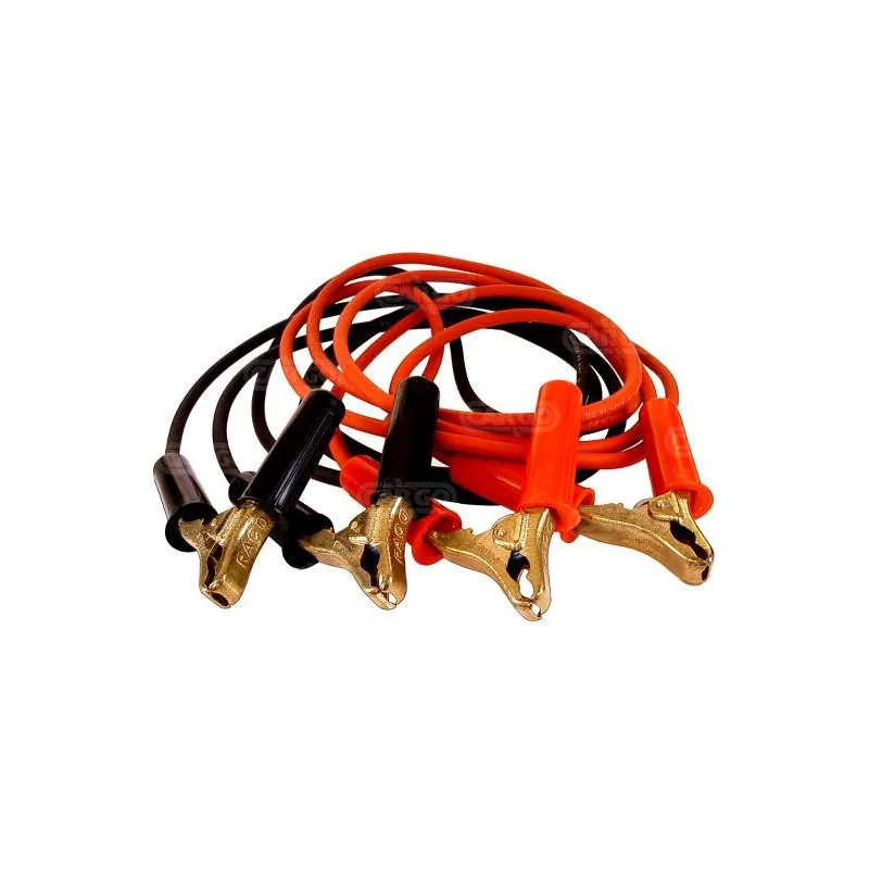 Set cavi di avviamento Morsetti in ottone grezzo da 25 mm2 (3,5 M).