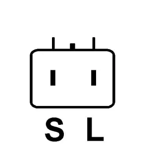 Alteración de 14V 90amp KIA 37300-42542, 37300-42860, 37300-42870, 37300-42871, 37300-47500