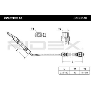 Flexible de frein BMW 34301165766