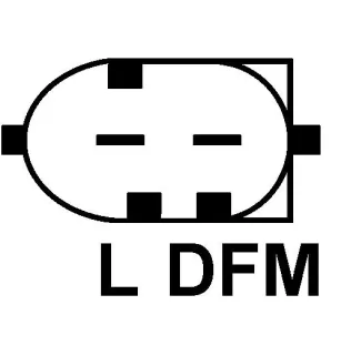 Modifica 14V 190AMP Mercedes Benz 0001501650, 0001502450, Delphi 10480403, 10480407
