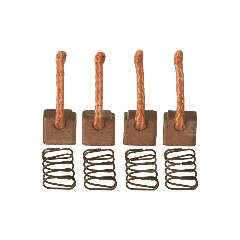 Brush and spring set, Iskra 11.130.321, 11.130.328, AZE1515, AZE1516 Brush and spring set, Iskra 11.130.321, 11.130.328, AZE1515, AZE1516