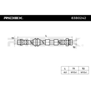 Flexible de frein FORD 1109024, 1121359, 1304007