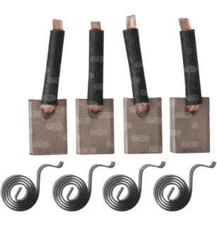 Brush and spring set, Iskra 11.130.117, 11.130.123, 11.130.203, AZJ3145