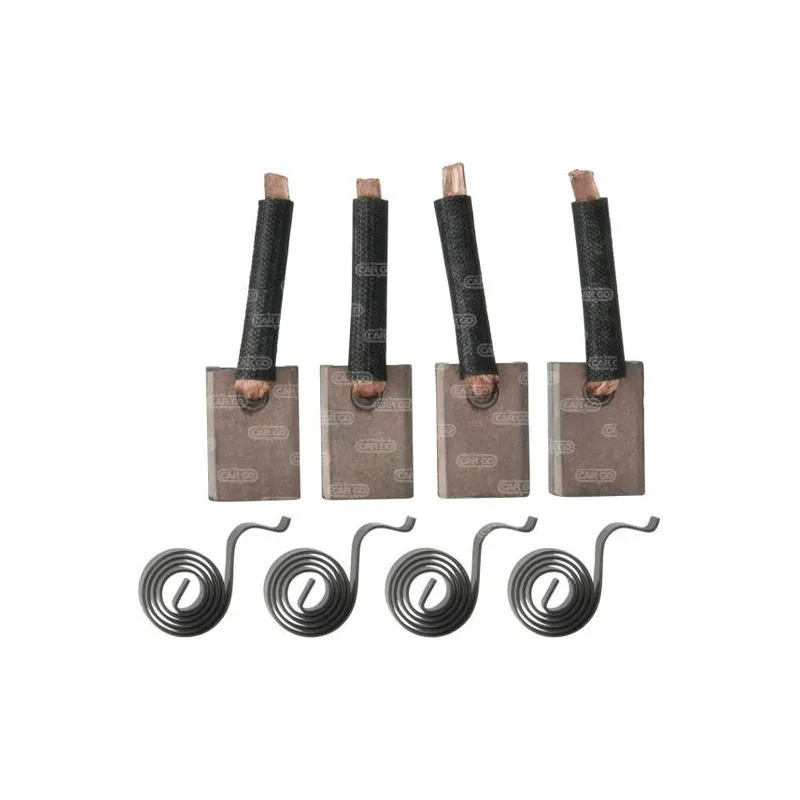 Brush and spring set, Iskra 11.130.117, 11.130.123, 11.130.203, AZJ3145 Brush and spring set, Iskra 11.130.117, 11.130.123, 11.130.203, AZJ3145