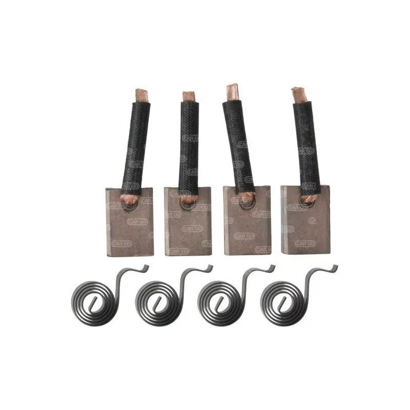 Brush and spring set, Iskra 11.130.117, 11.130.123, 11.130.203, AZJ3145 Brush and spring set, Iskra 11.130.117, 11.130.123, 11.130.203, AZJ3145