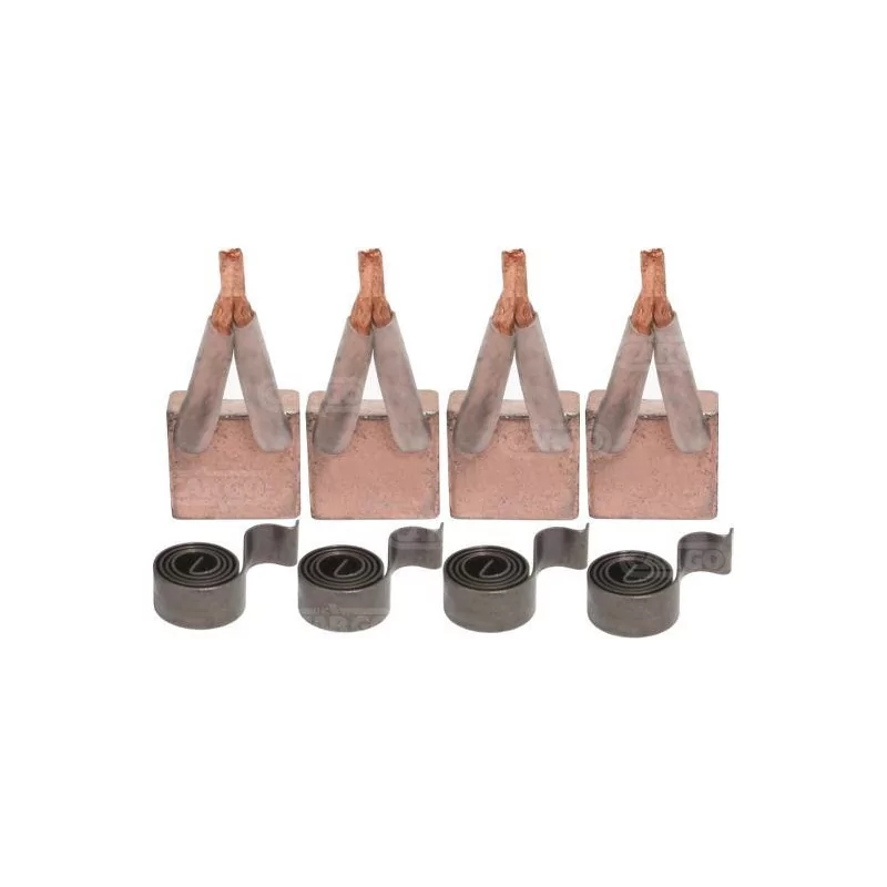 Brush and spring set, Iskra 11.130.010, 11.130.030, AZJ3518 Brush and spring set, Iskra 11.130.010, 11.130.030, AZJ3518
