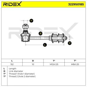 Biellette de barre stabilisatrice TOYOTA 4883035020