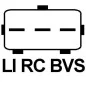 Altérnateur 14V 150Amp Denso 104210-4010, 104210-4011, 104210-4012, Rover Group YLE500300