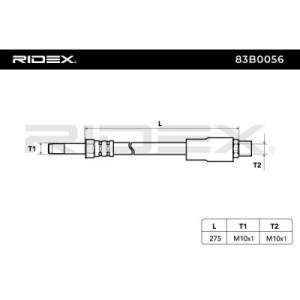 Flexible de frein BMW 34301165190