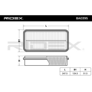 Filtre à air TOYOTA 1780111080, 178011108083, 17801110808T