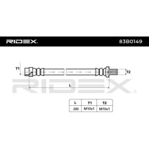 Flexible de frein VAG 8D0611775B