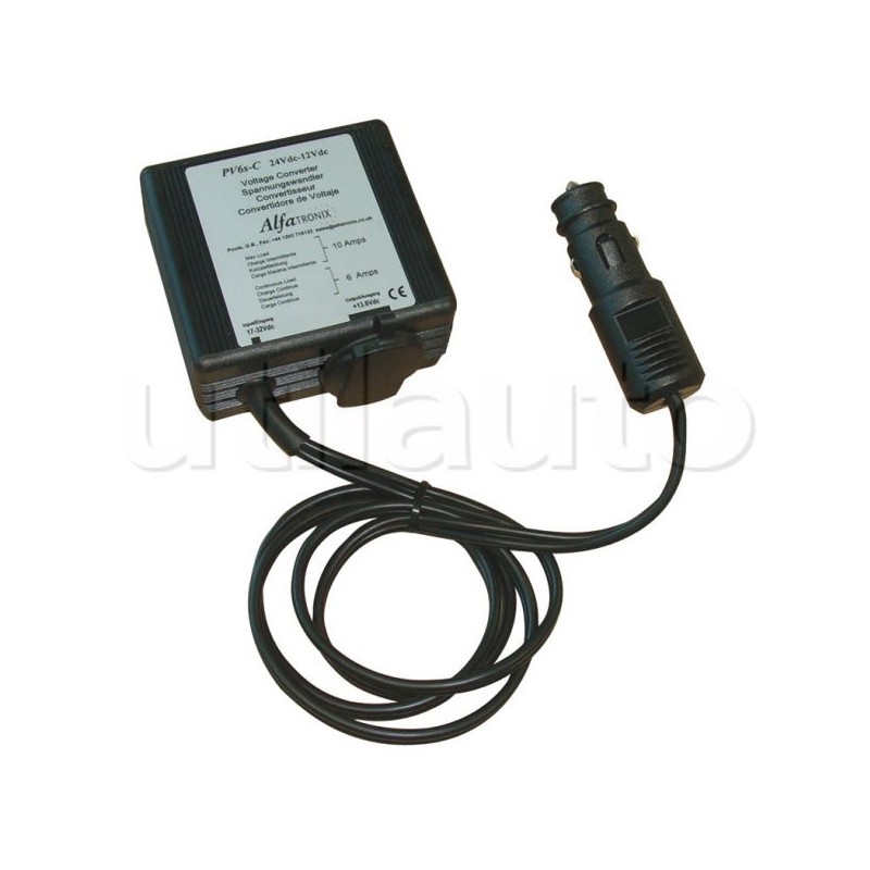 CONV 24/12V+ALL-CIGAR 6-10A