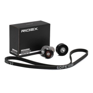 Jeu de courroies trapézoïdales à nervures BMW 11282365922, 11287556251, 11287800333