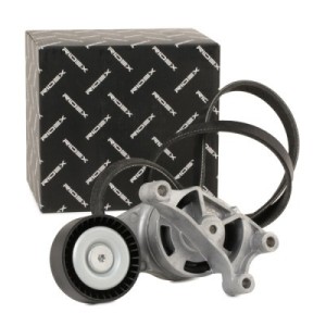 Jeu de courroies trapézoïdales à nervures AUDI 028903137AS, 03G903137B, 06F260849L