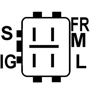 Veränderung 14 V 130AMP Denso 104210-3250, 104210-3251, 104210-3252, 104210-3980