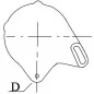 Altérnateur 14V 200Amp KHD 01182544, 01183187, 1182544, Iskra 11.203.389, 11.204.187