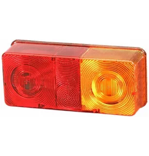 Right rear light lens hella 9EL 112 741-001