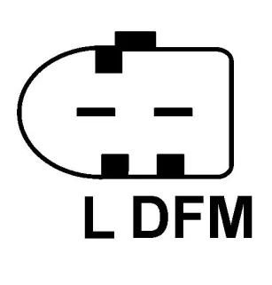 Modifica 14v 100amp Bosch 0124325108, BMW 12317523897, 7523897, parti HC CA1867IR