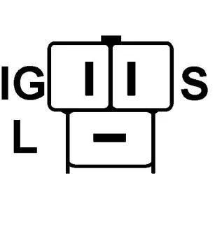 Veränderung von 14 V 60AMP Denso 100213-0220, 100213-0230, 100213-0231, 100213-0250