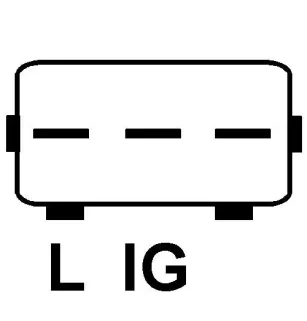 Altérnateur 14V 75Amp Suzuki 31400-84E00, 31400-84E01, Mitsubishi A005TB0891ZE, A005TB1291ZE