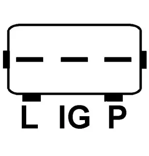 Altering 14V 50amp Bomag 05741435, Denso 101211-3410, Kubota 17490-64010, 17490-64011