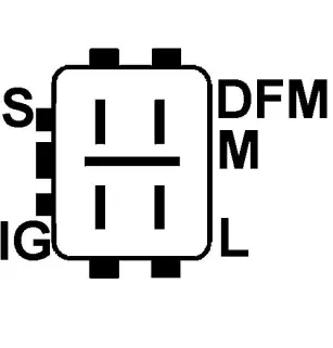 Änderung 12V 90ampf Bosch 0124225051, Toyota 27060-0q040, HC-Parts CA1889IR