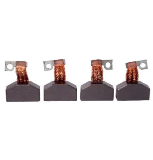 Set spazzole corte, Bosch 0001106403, 0001410024, Iskra 11.130.041, 11.139.013, Delco 19024010