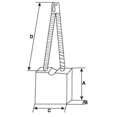 Jeu de balais, Bosch 0001330012, 0001371001, AS S0024, S0097