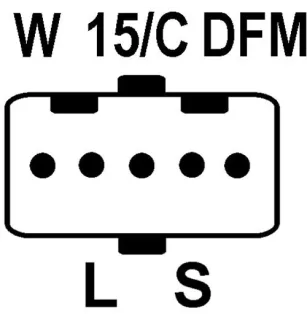 Alteração de 28V 100amp Scania 1884268, 1888010, 2395908, Bosch 1986a00866