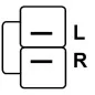 Altérnateur 28V 35Amp Mitsubishi 32B68-00200, A003TN5883, A3TN5883