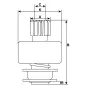 Lanceur pour démarreur Ducellier 6139B, 6139C, 6202, 6202A, 6202B, 6202C, 6202D, 6202F