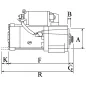 Démarreur remplace 23300-FU410, 23300-GS20A, M000T65381, M0T65381, M0T65581