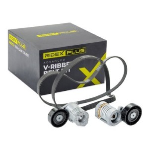 Jeu de courroies trapézoïdales à nervures FORD 98455448, 11281703943, 11281726690