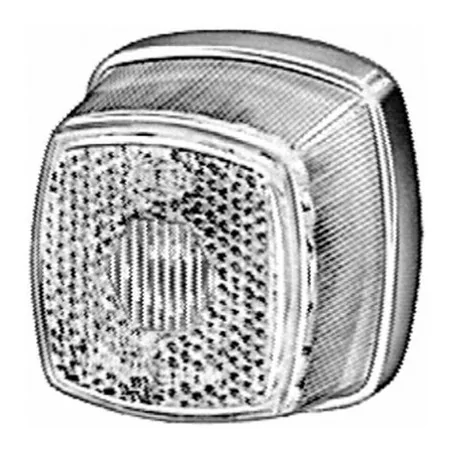 Lens, rear light