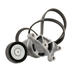 Jeu de courroies trapézoïdales à nervures AUDI 028903137AS, 03G903137B, 06F260849L