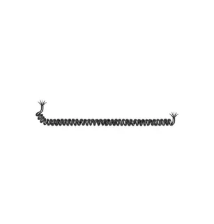 Cordon spiralé 15 fils : 12X1,5 + 3X2,5MM2 - 3M50