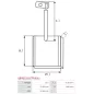 Charbon MMX351 Pour AMJ4689, 72736357