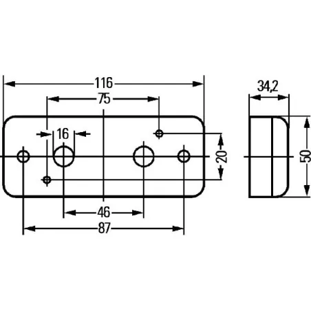 Feu latéral hella 2PS 963 959-001