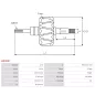 Kopie von Rotor d’alternateurs pour BOSCH