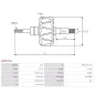 copia de Rotor d’alternateurs pour BOSCH