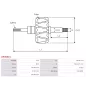 Cópia de Cópia de Rotor d’alternateurs pour BOSCH