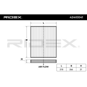 Filtre d'habitacle ABARTH 77365764, 13345949, 55702468