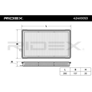 Filtre d'habitacle ALPINA 1393489, 64111393489, 64119069895
