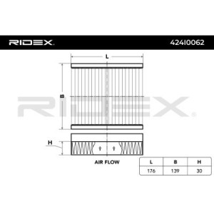 Filtre d'habitacle ALFA ROMEO 46799653, 46799653, 71754154