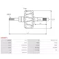 copy of copy of copy of Rotor d’alternateurs pour BOSCH