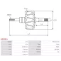 Kopie von Kopie von Kopie von Rotor d’alternateurs pour BOSCH