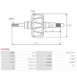 copia de copia de copia de copia de Rotor d’alternateurs pour BOSCH