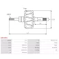 Rotor d’alternateurs pour BOSCH A0556S